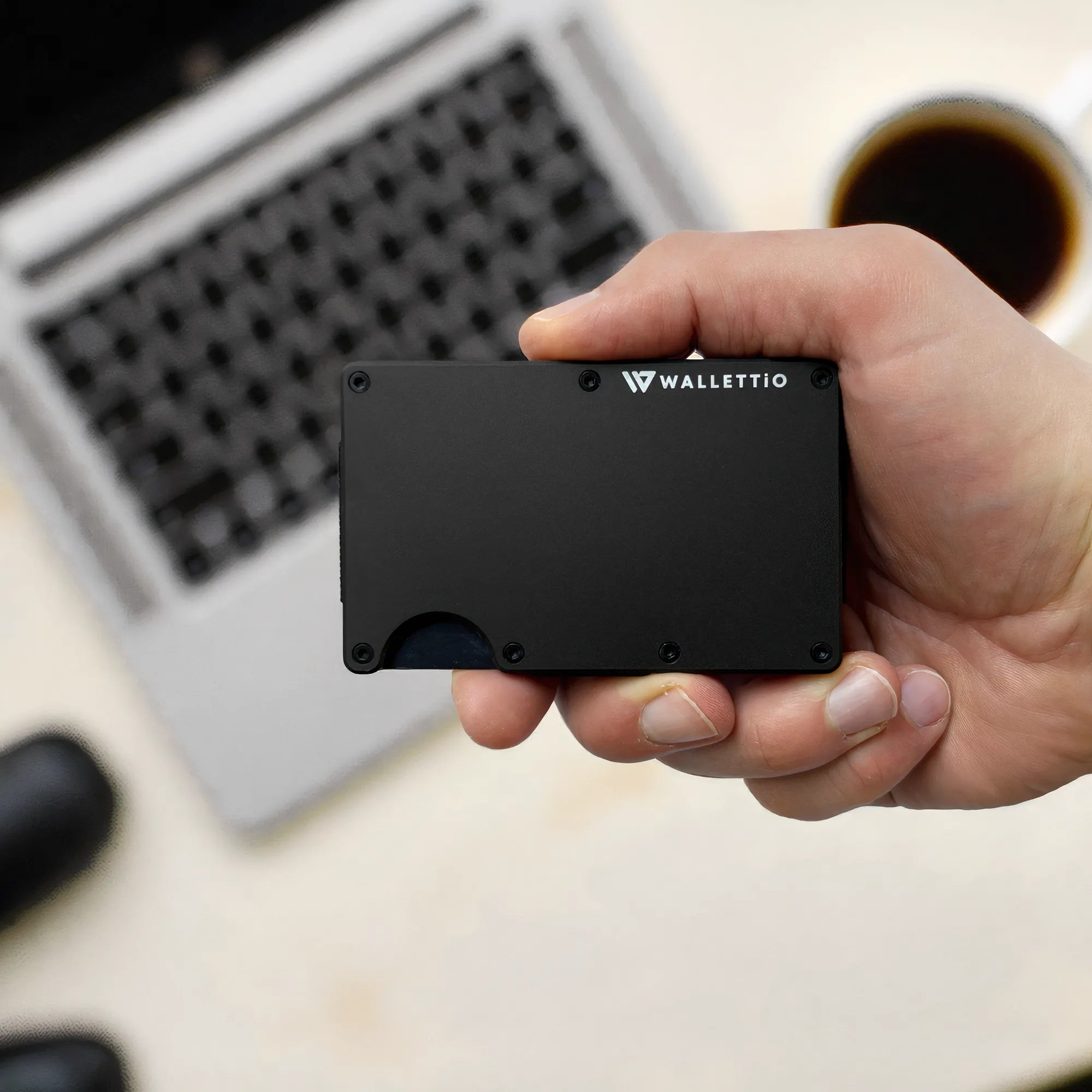 Mat črna - Denarnica