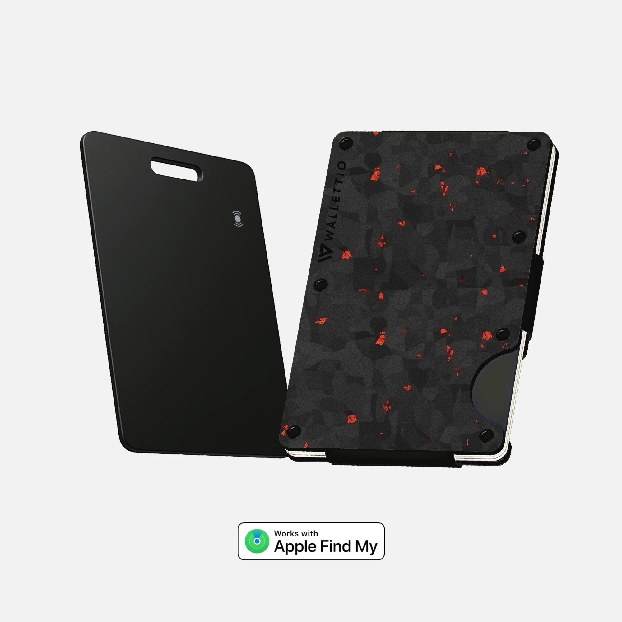 Forged Lava - Wallet with tracking