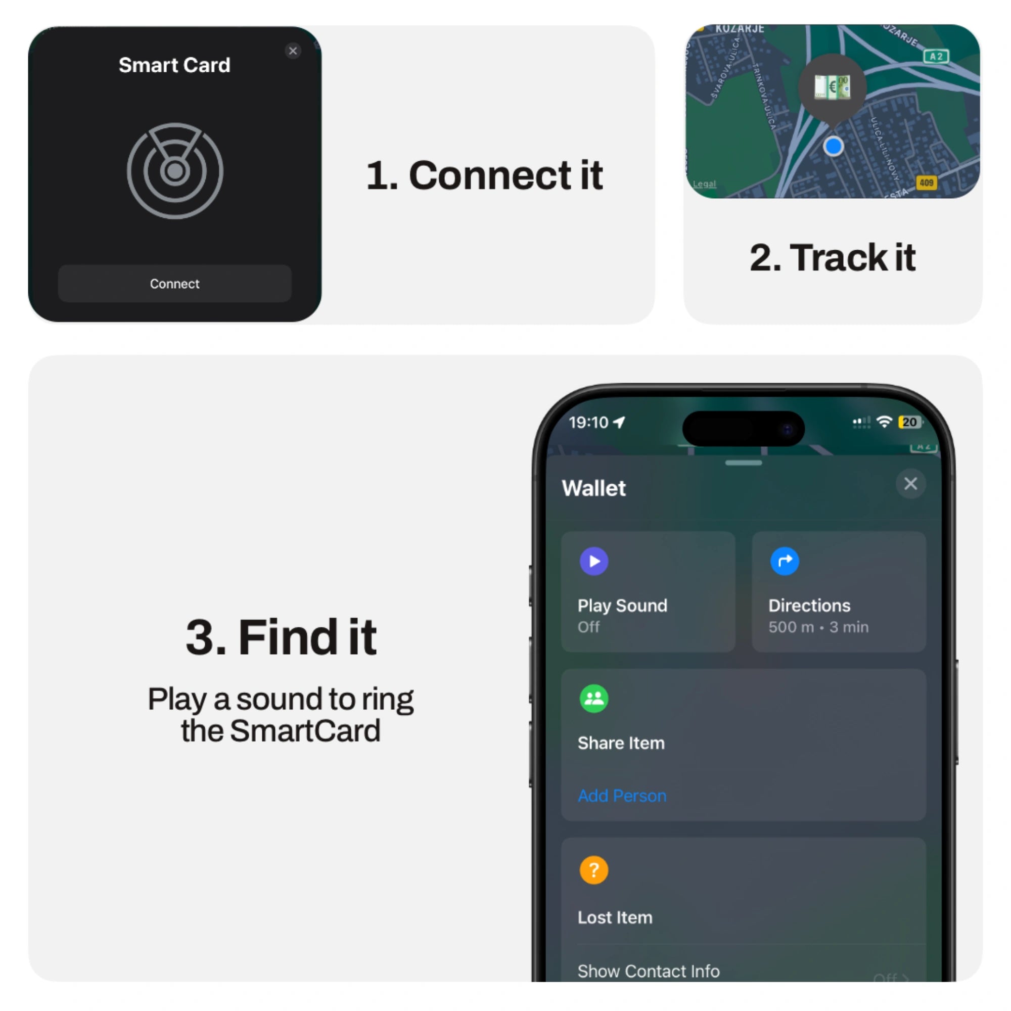 Smartcard - Pračenje lokacije