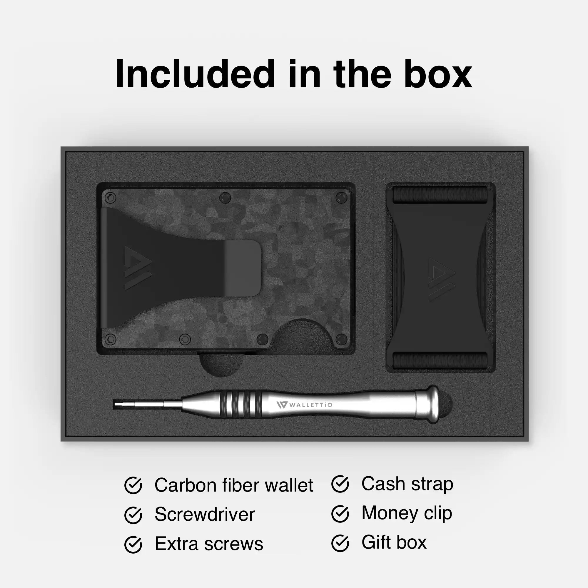 Forged Black - Wallet