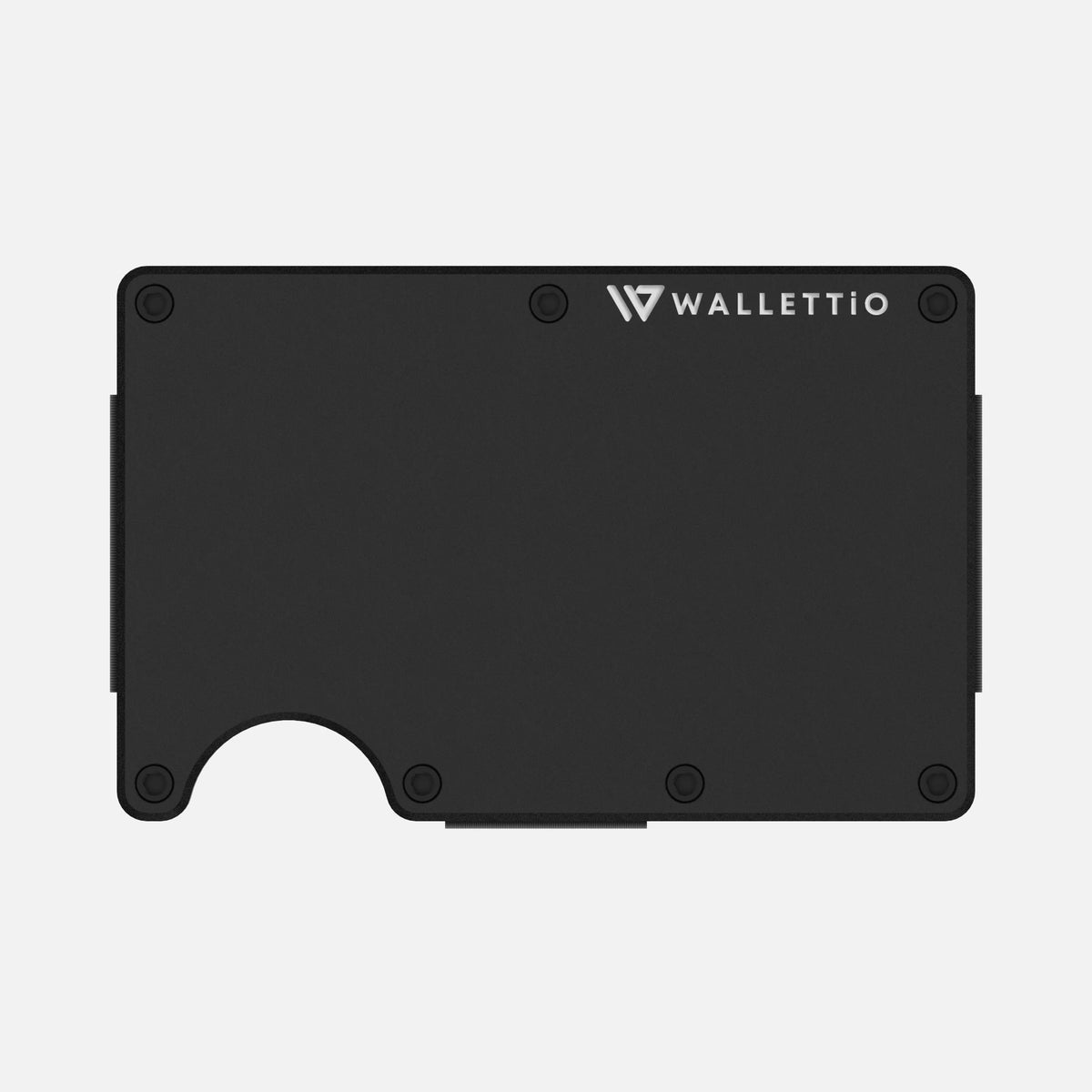 Portafoglio Minimalista In Alluminio Nero – Con Clip E Blocco RFID – Stile Ridge – USA - Foto 4