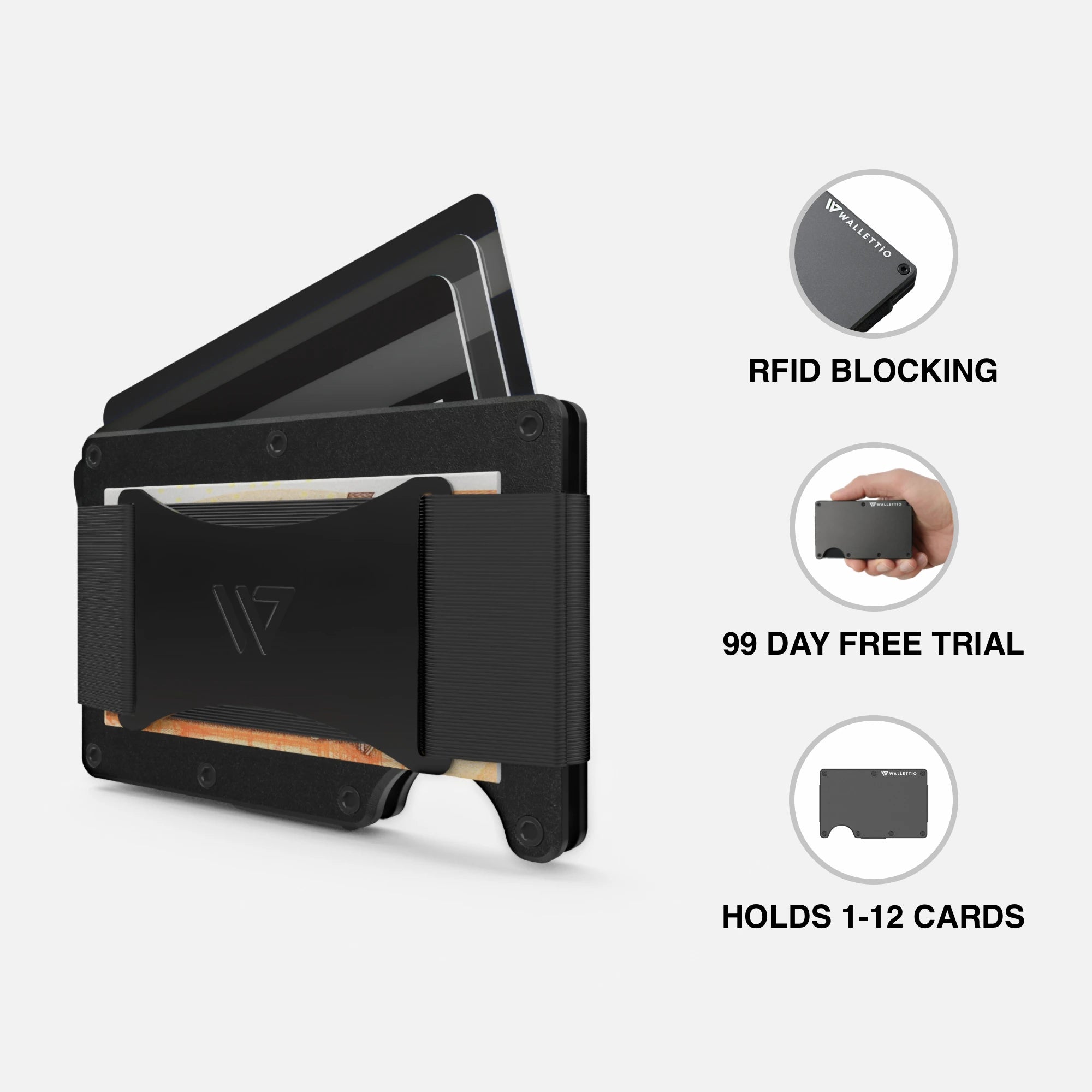 Matte Black - Wallet