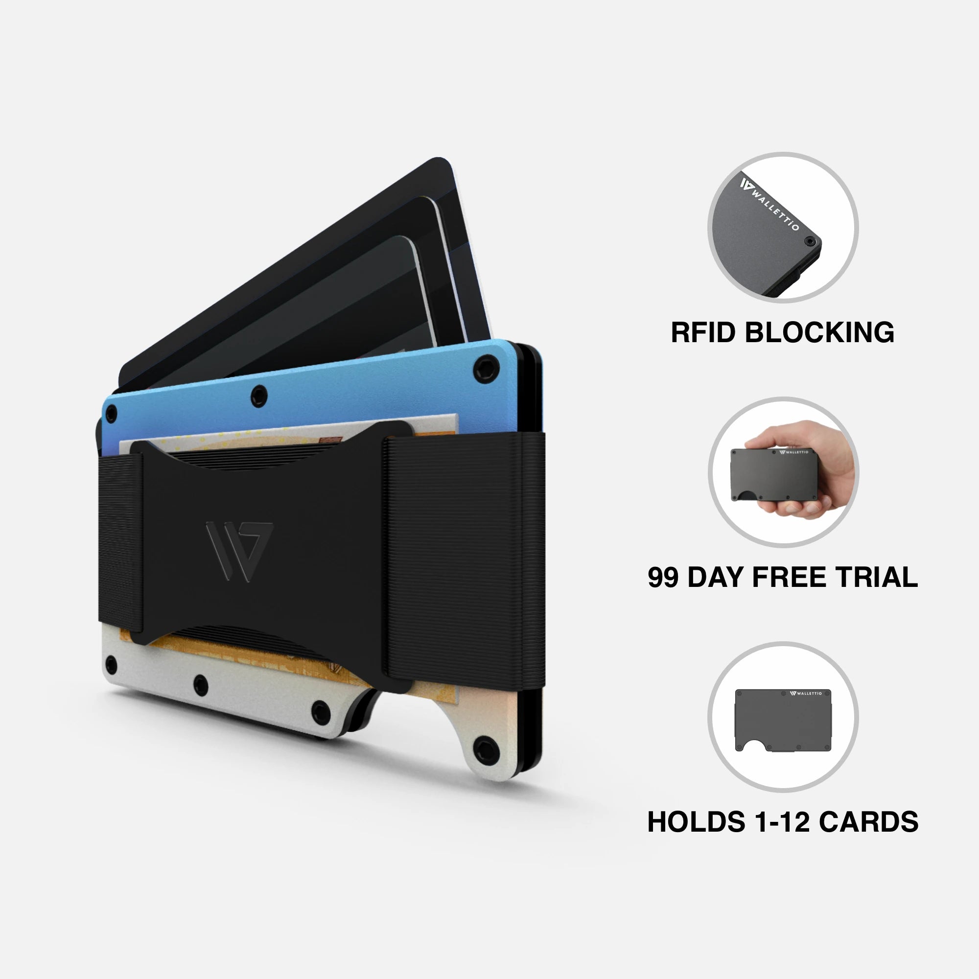 Burnt Titanium - Wallet