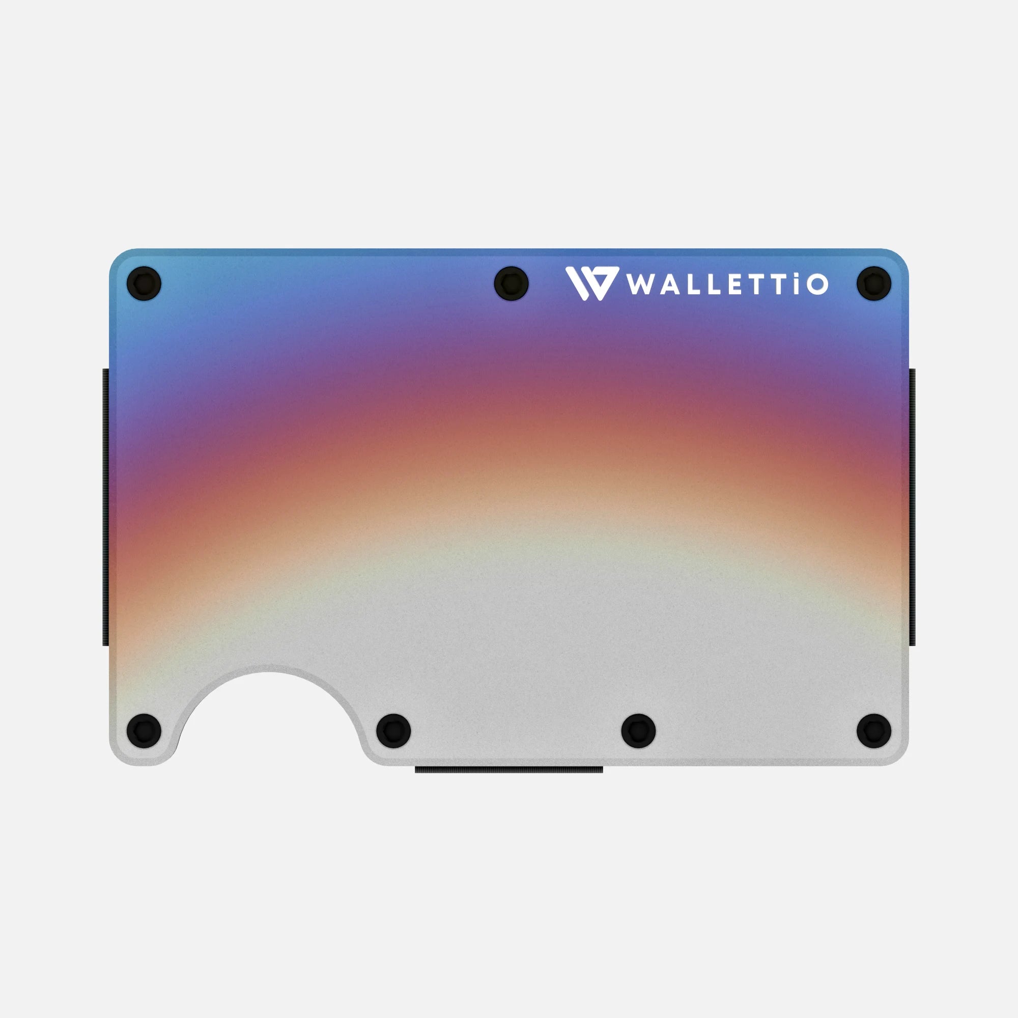 Burnt Titanium Slim Wallet - Secure with RFID blocking