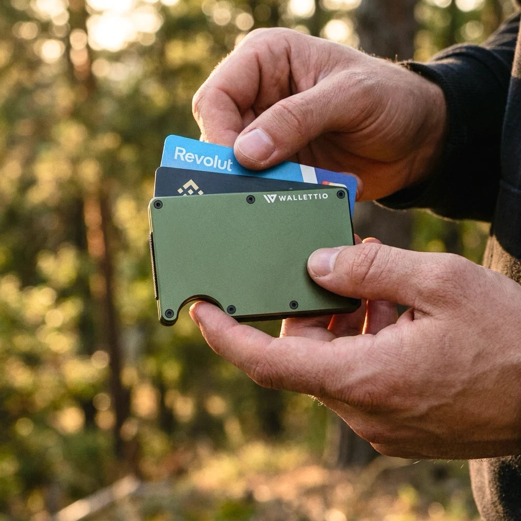 Verde militare - Portafoglio