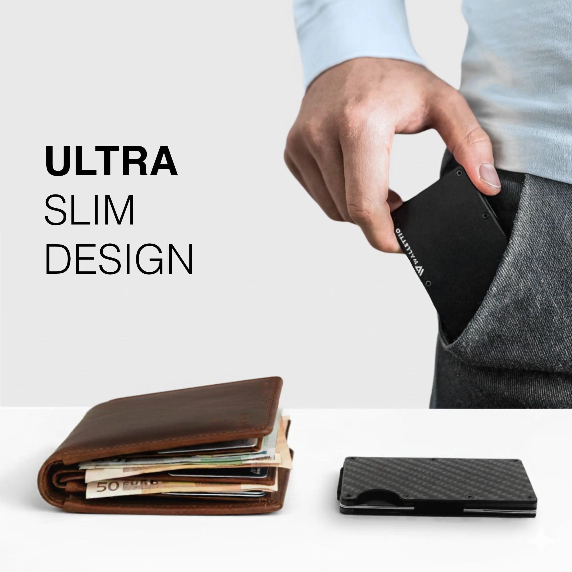 Burnt Titanium - Wallet